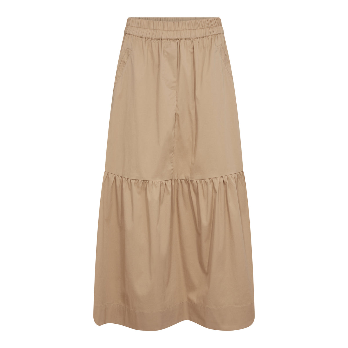 CottonCC Crisp Gypsy Skirt - Beige