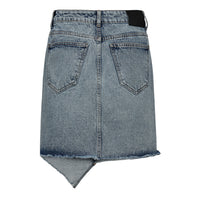 DarinCC Asym Crop Skirt - Blauw
