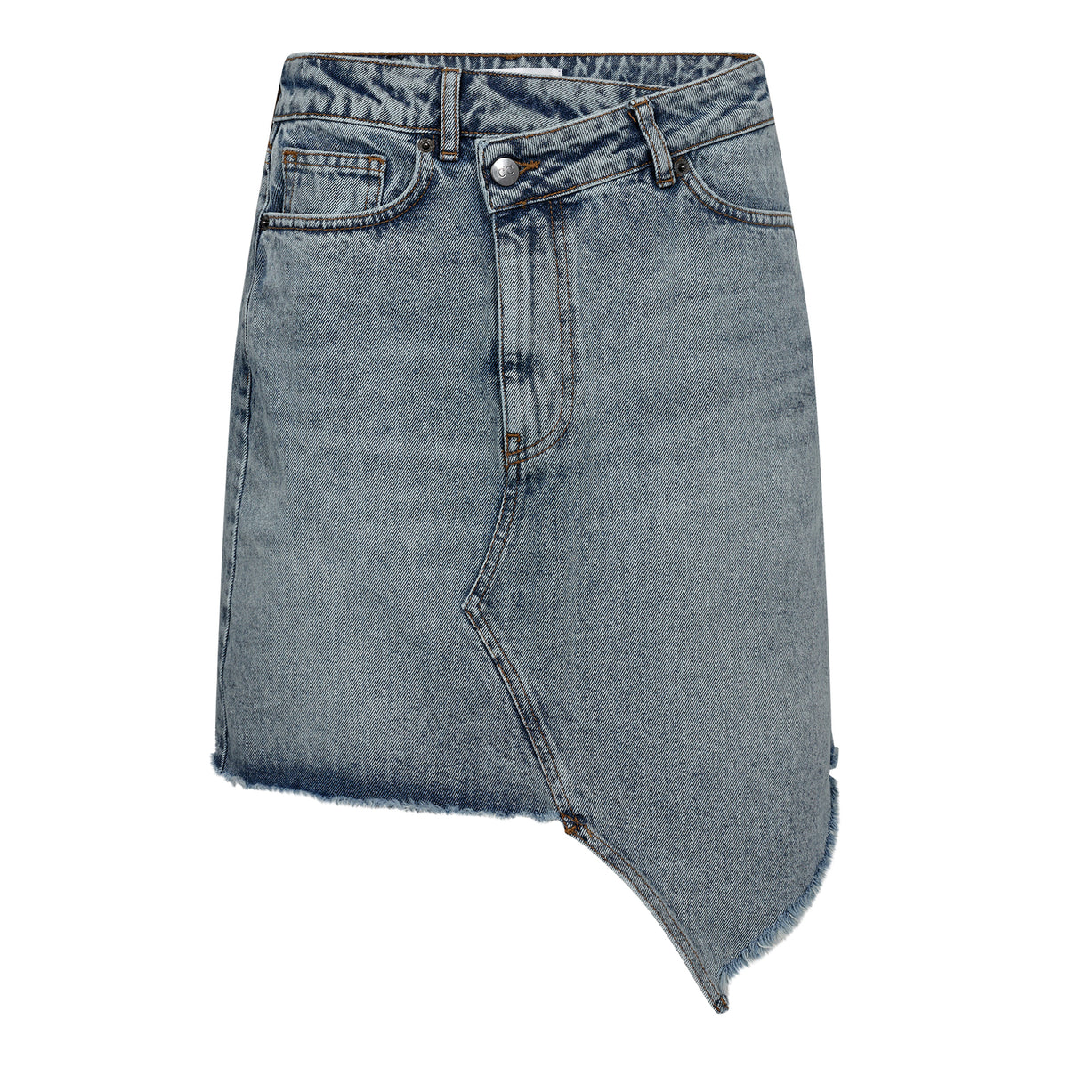 DarinCC Asym Crop Skirt - Blauw