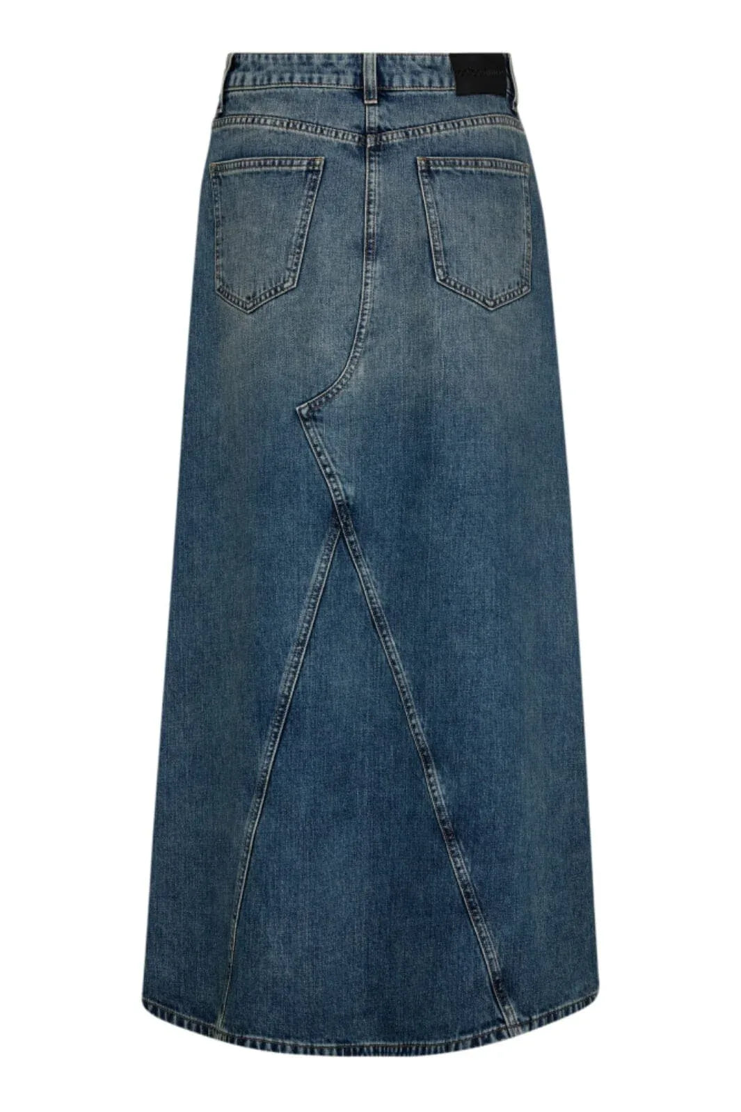 DarinCC Long Slit Skirt - Blauw