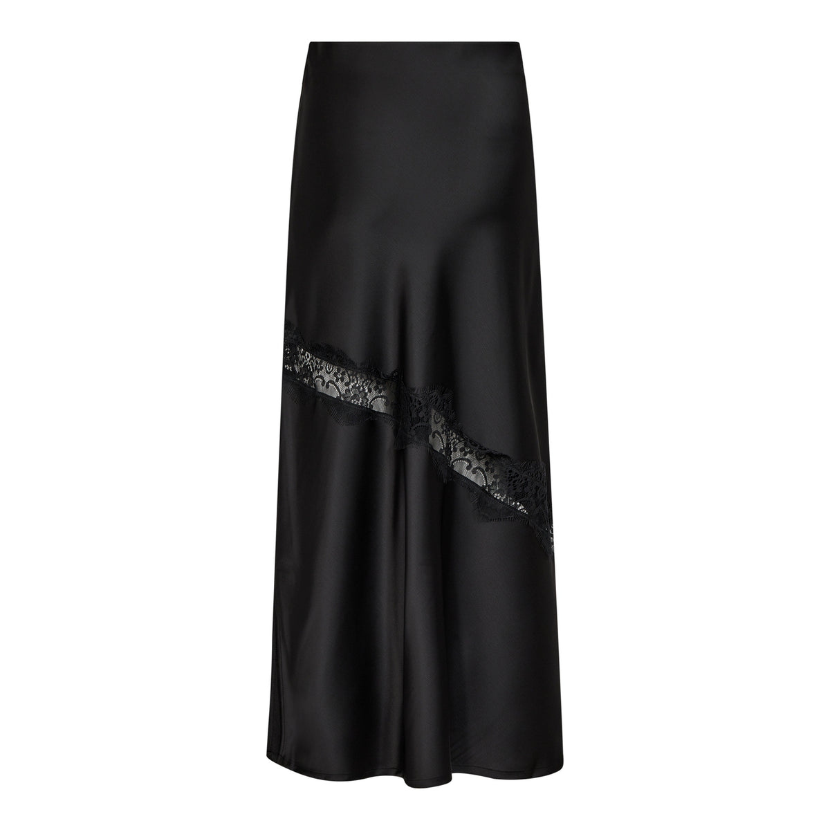 DeniseCC Lace Mix Skirt - Zwart
