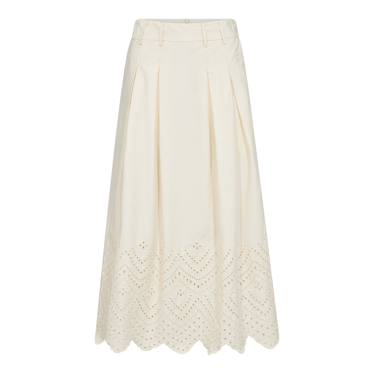PoppyCC Anglaise Skirt - Beige