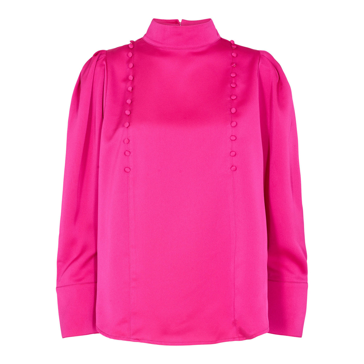 Eliah Button Blouse - Roze