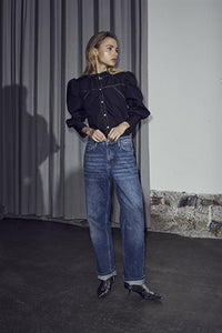 BonnieCC Stitch Shirt - Zwart
