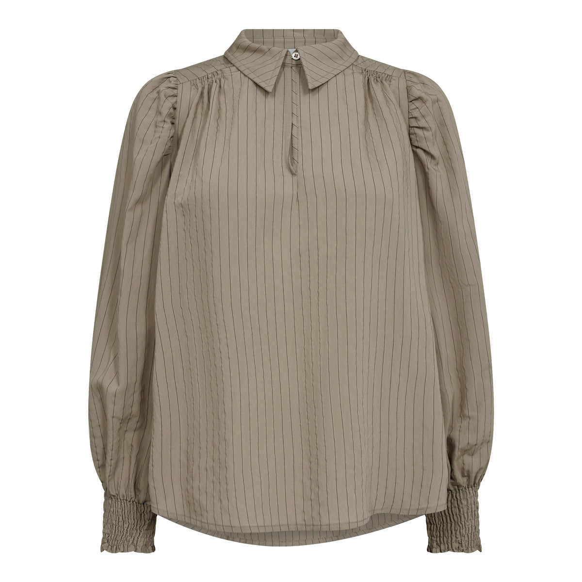 ScarletCC Stripe Blouse - Bruin