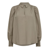 ScarletCC Stripe Blouse - Bruin