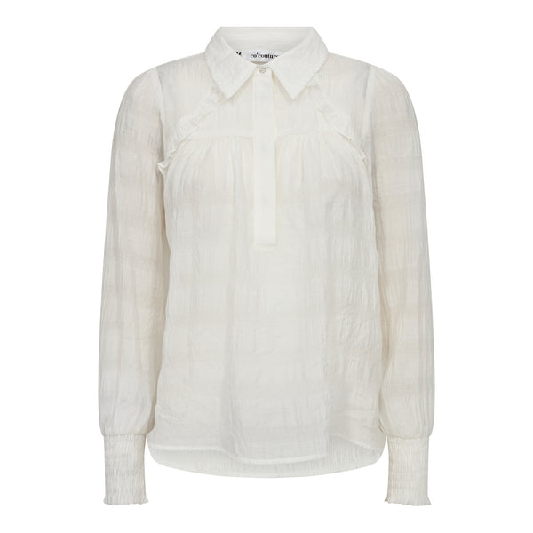 StructureCC Line Frill Blouse - Wit