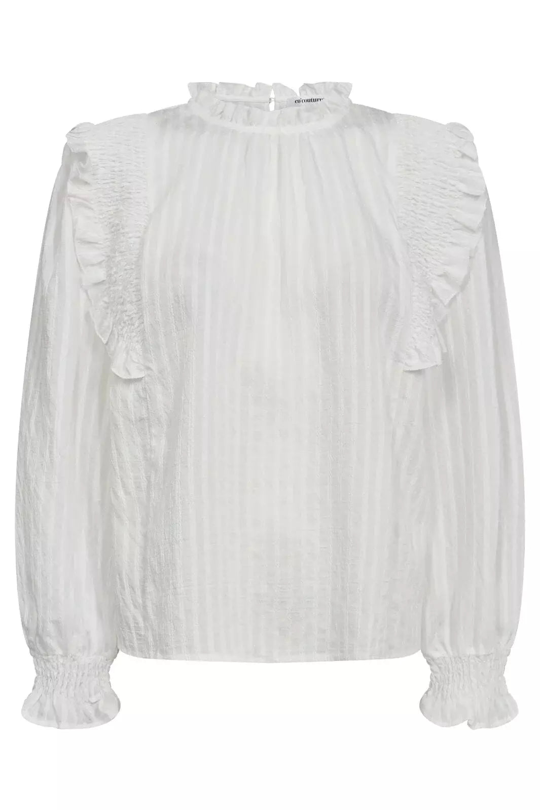 SelmaCC Frill Shirt - Wit