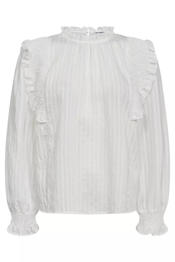 SelmaCC Frill Shirt - Wit