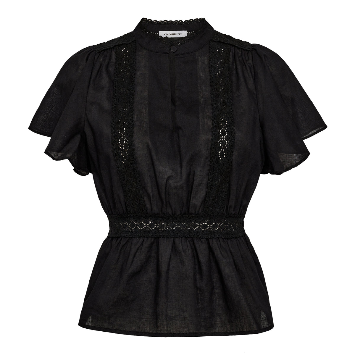 LolaCC Lace Top - Zwart