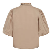 EllieCC Scollop Edge SS Shirt - Roze