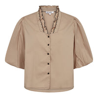 EllieCC Scollop Edge SS Shirt - Roze
