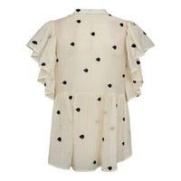 DropCC Frill Top - Wit