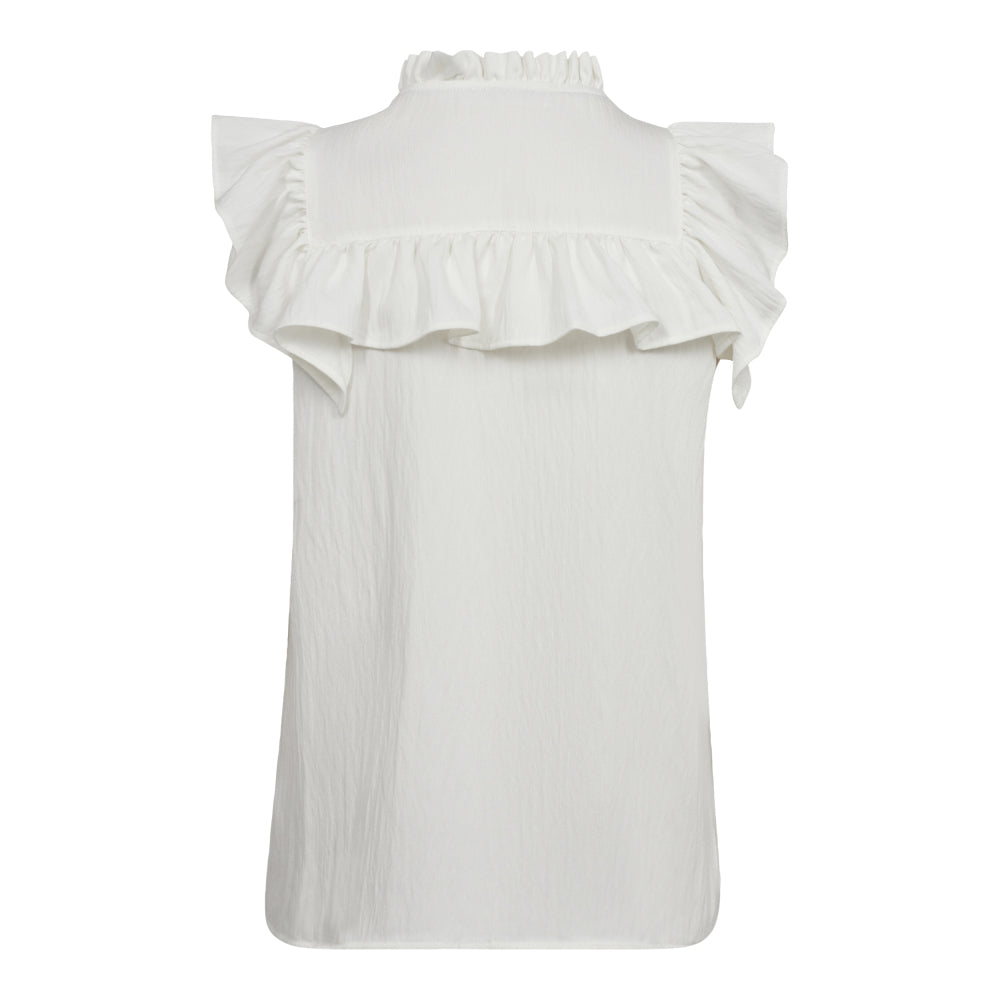 SuedaCC Pintuck Top - Wit