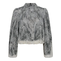 SimiliCC Lace Balloon Blouse - Wit