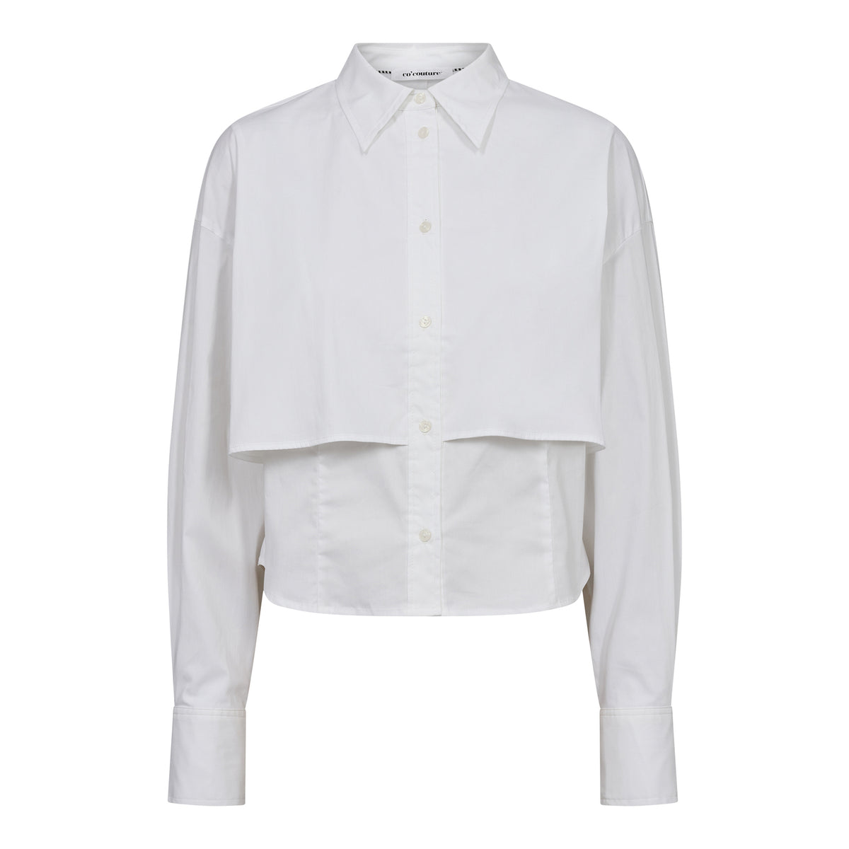 SandyCC Double Layer Shirt - Wit