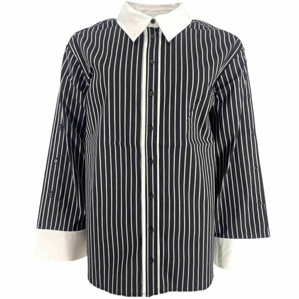 DannyCC Stripe Shirt - Zwart