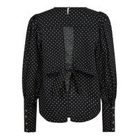 DavinaCC Dot Shirt - Zwart