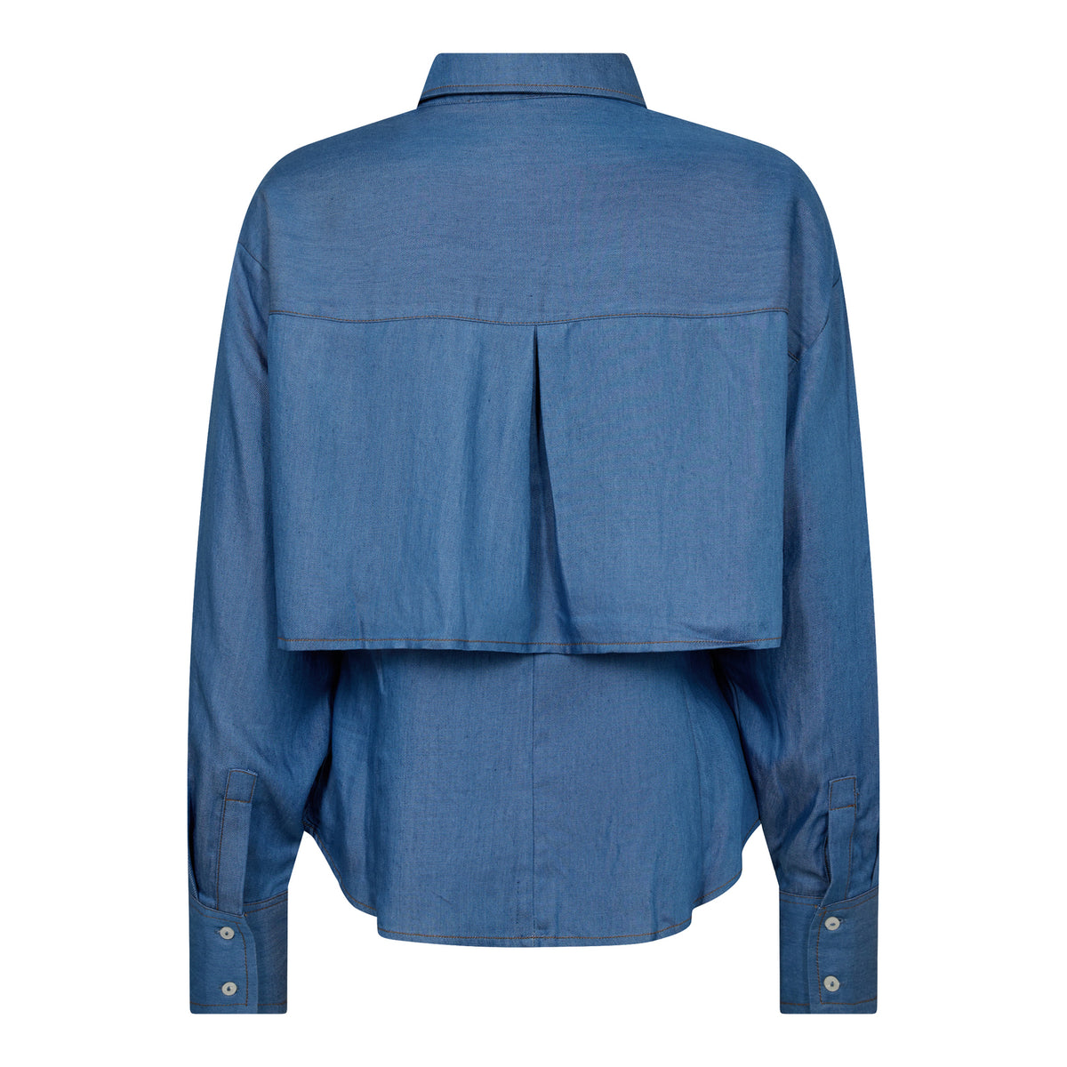DenimCC Double Layer Shirt - Blauw