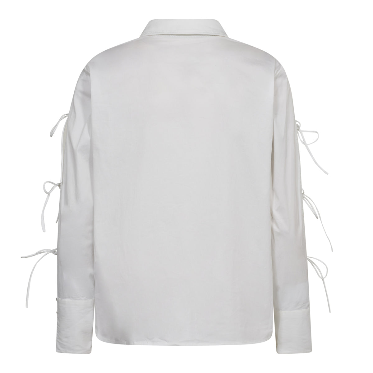 PoppyCC Tie Sleeve Shirt - Wit