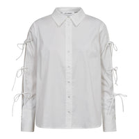 PoppyCC Tie Sleeve Shirt - Wit