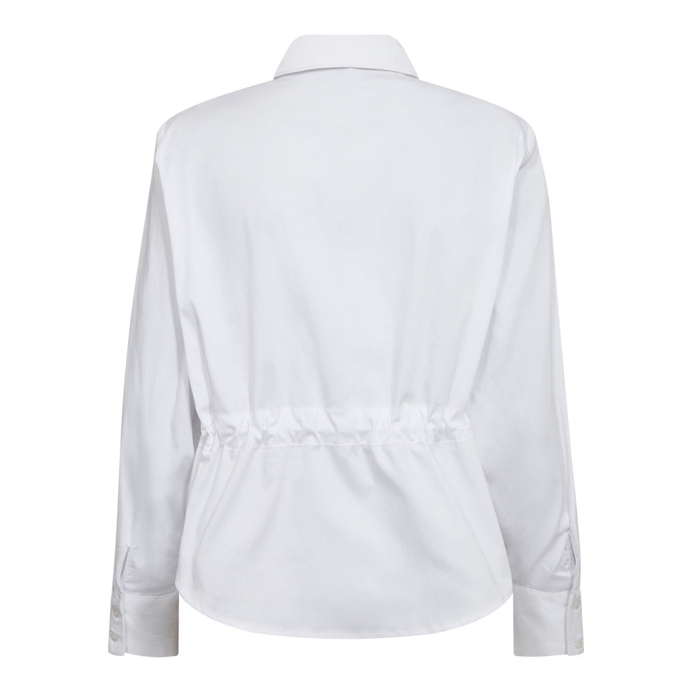 SannaCC Tie Waist Shirt - Wit