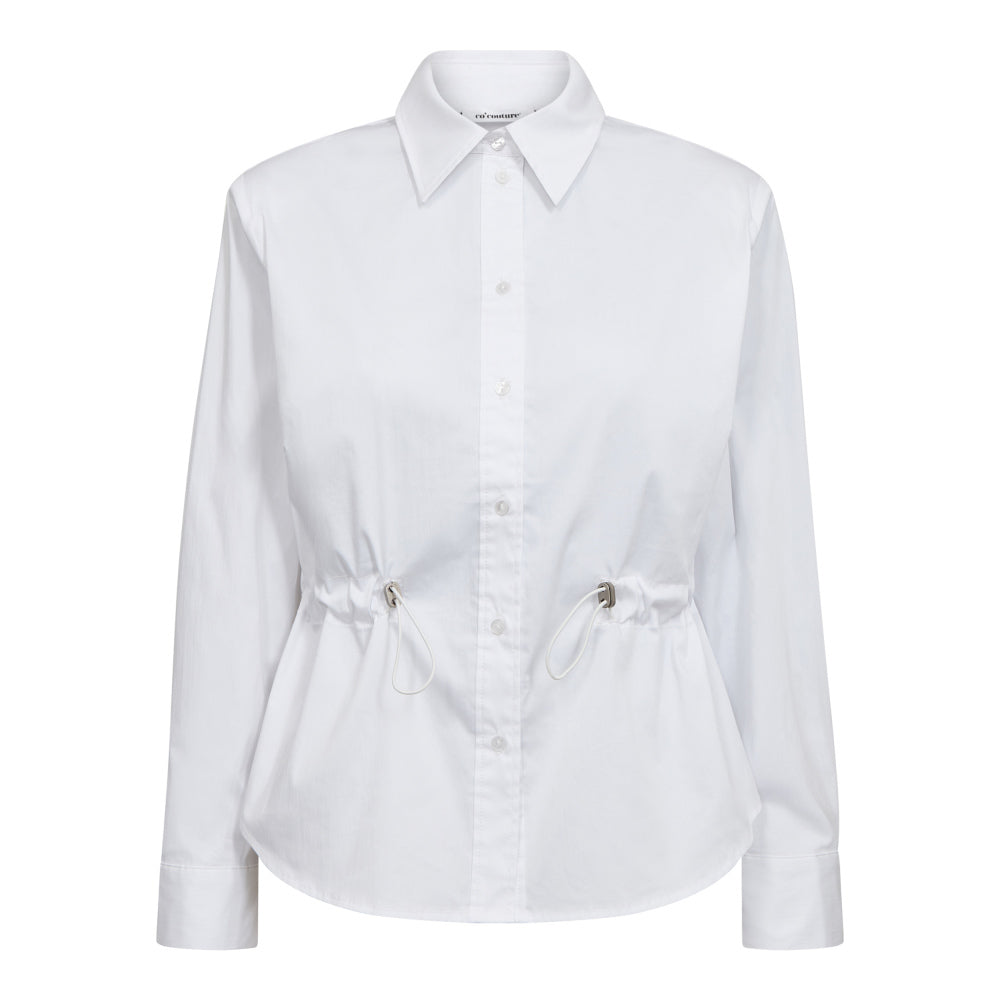 SannaCC Tie Waist Shirt - Wit