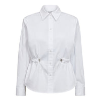 SannaCC Tie Waist Shirt - Wit