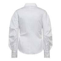 SannaCC Asym Placket Shirt - Wit