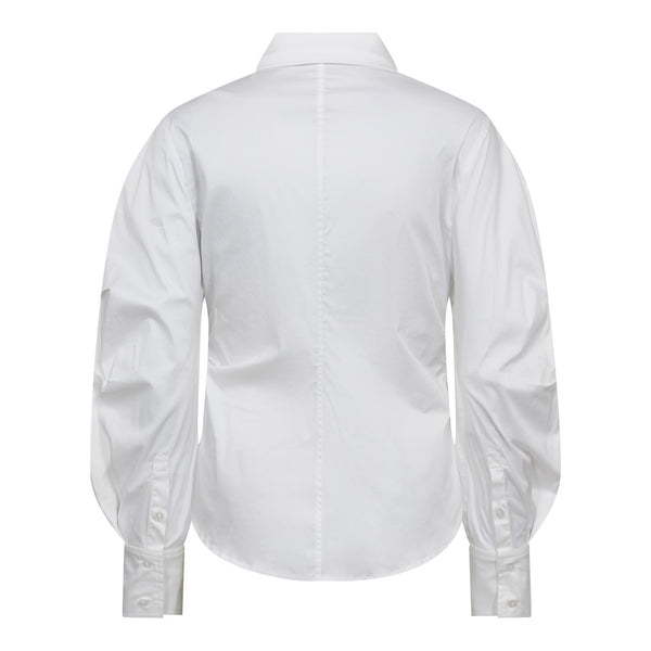 SannaCC Asym Placket Shirt - Wit