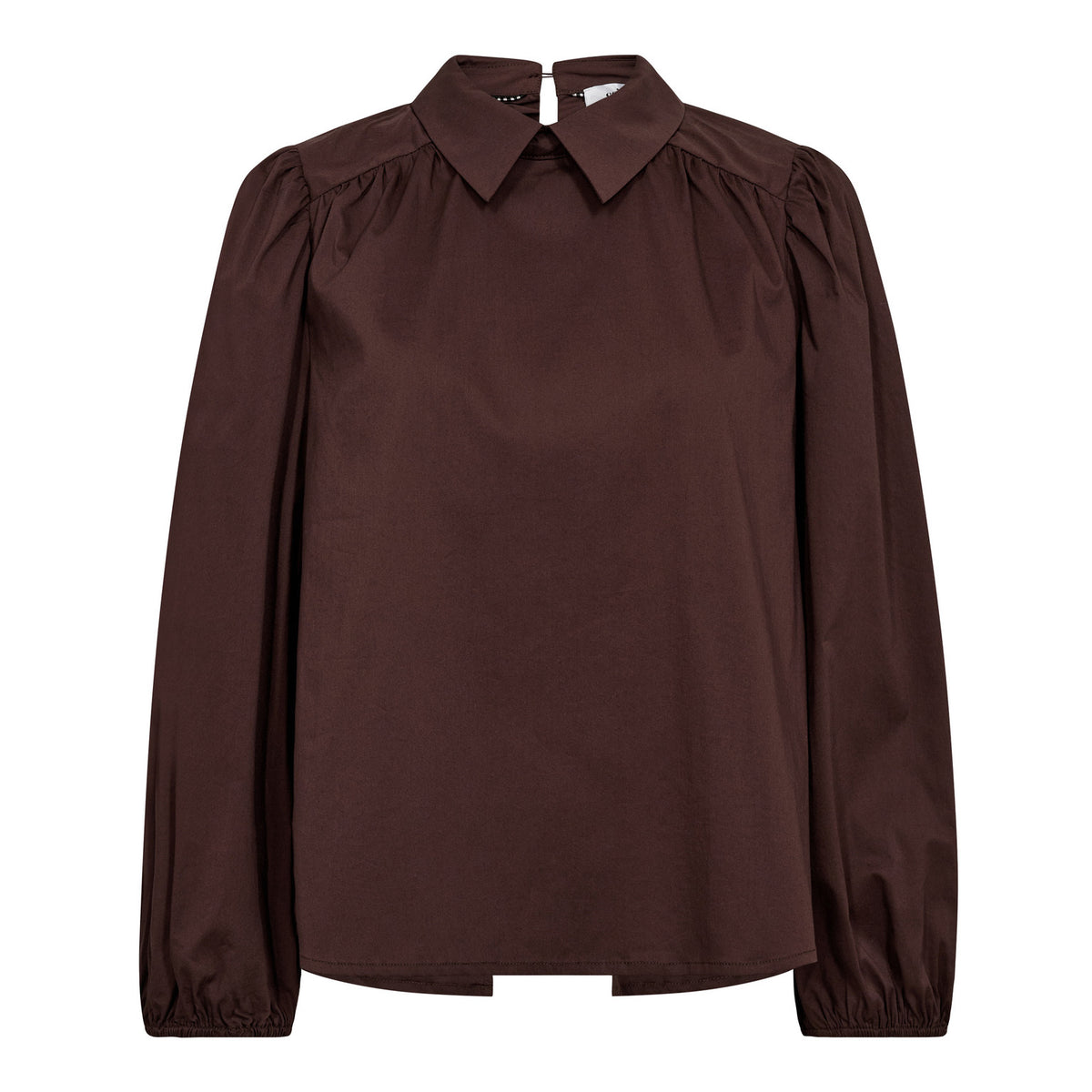 SannaCC Drawstring Blouse - Bruin