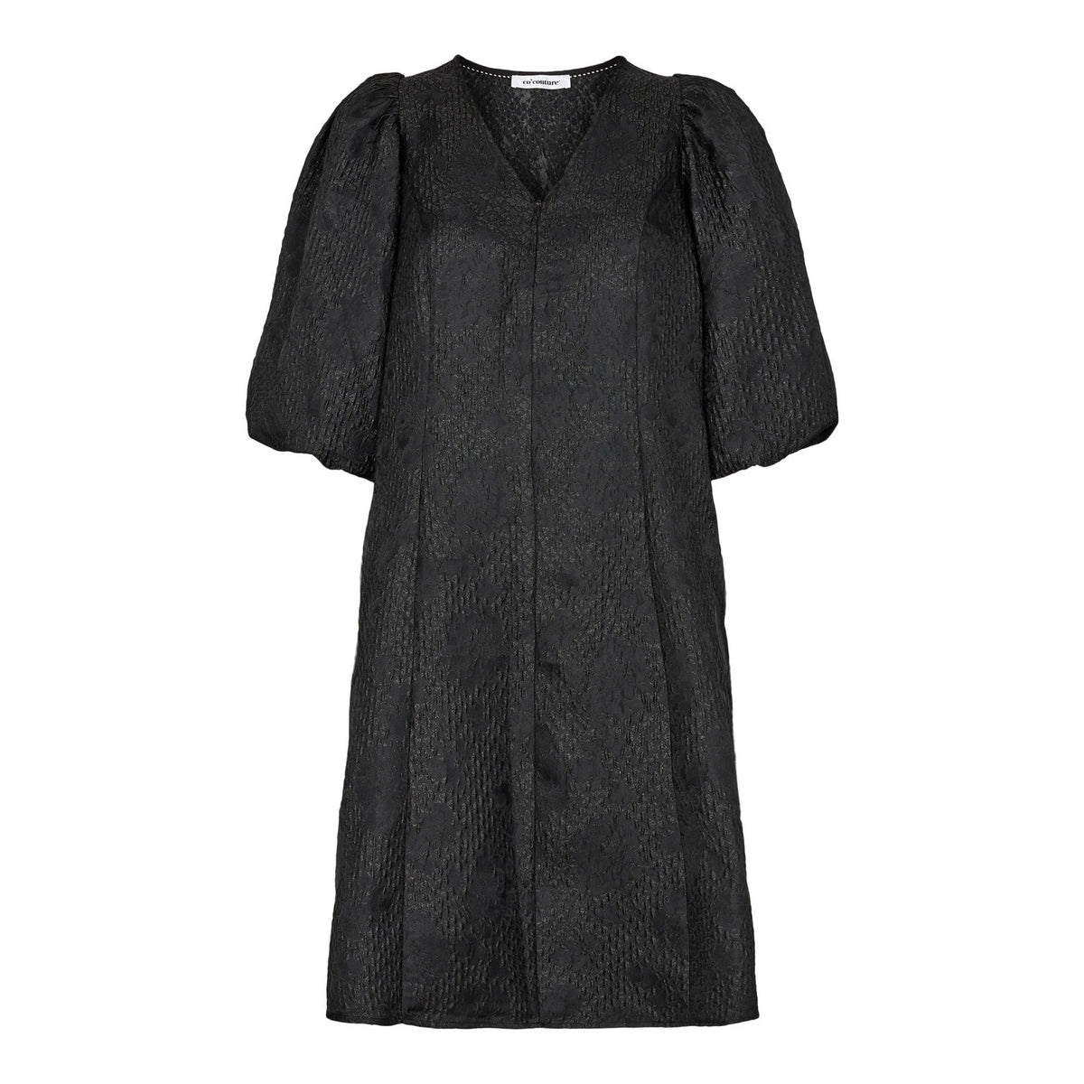 Cava Zip Dress - Zwart