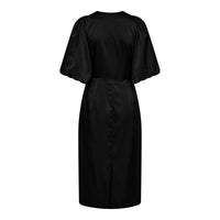 CoryCC Corset Puff Dress - Zwart