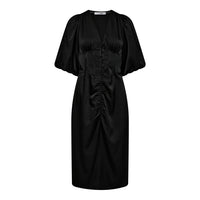 CoryCC Corset Puff Dress - Zwart
