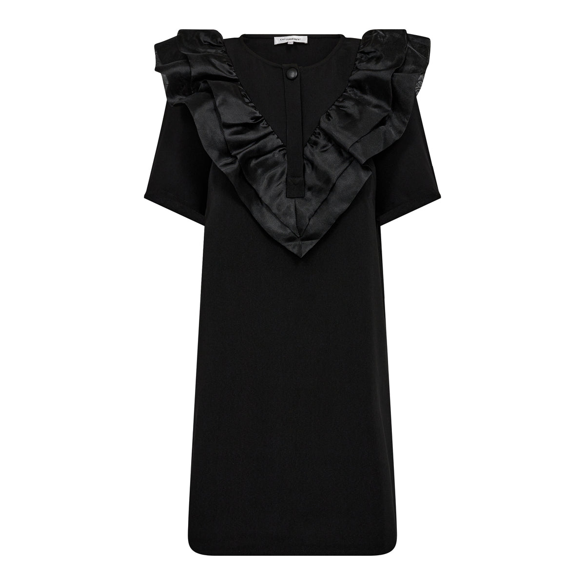 BethanyCC Frill Dress - Zwart