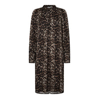 LeoLeoCC Volume Dress - Bruin