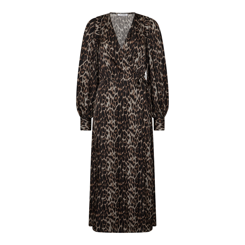LeoLeoCCWrap Dress - Bruin