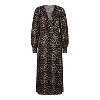 LeoLeoCCWrap Dress - Bruin