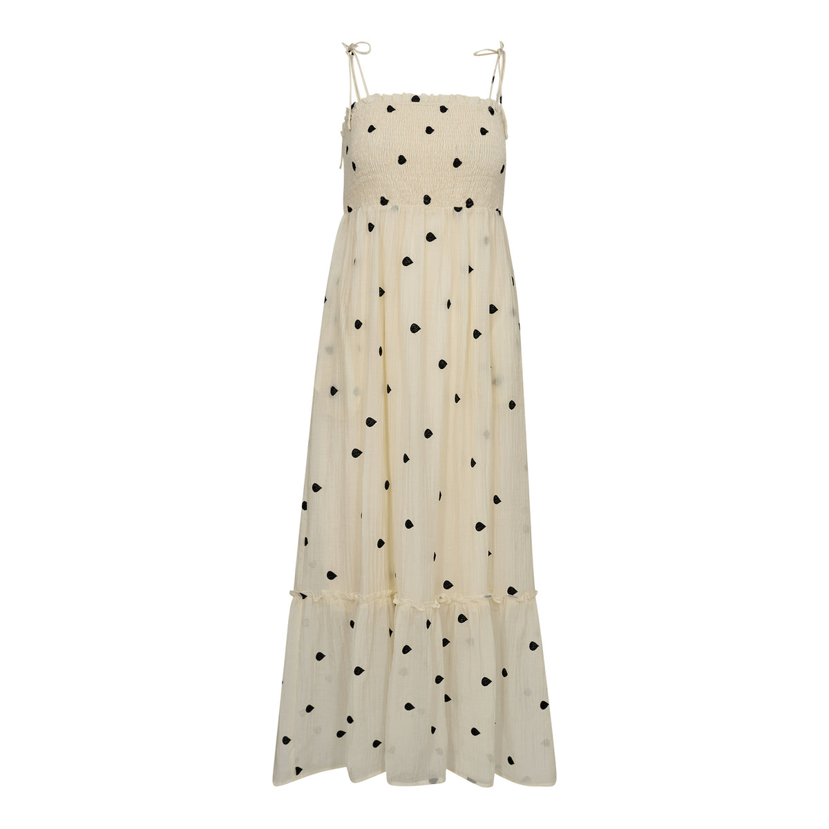 DropCC Tube Strap Dress - Wit