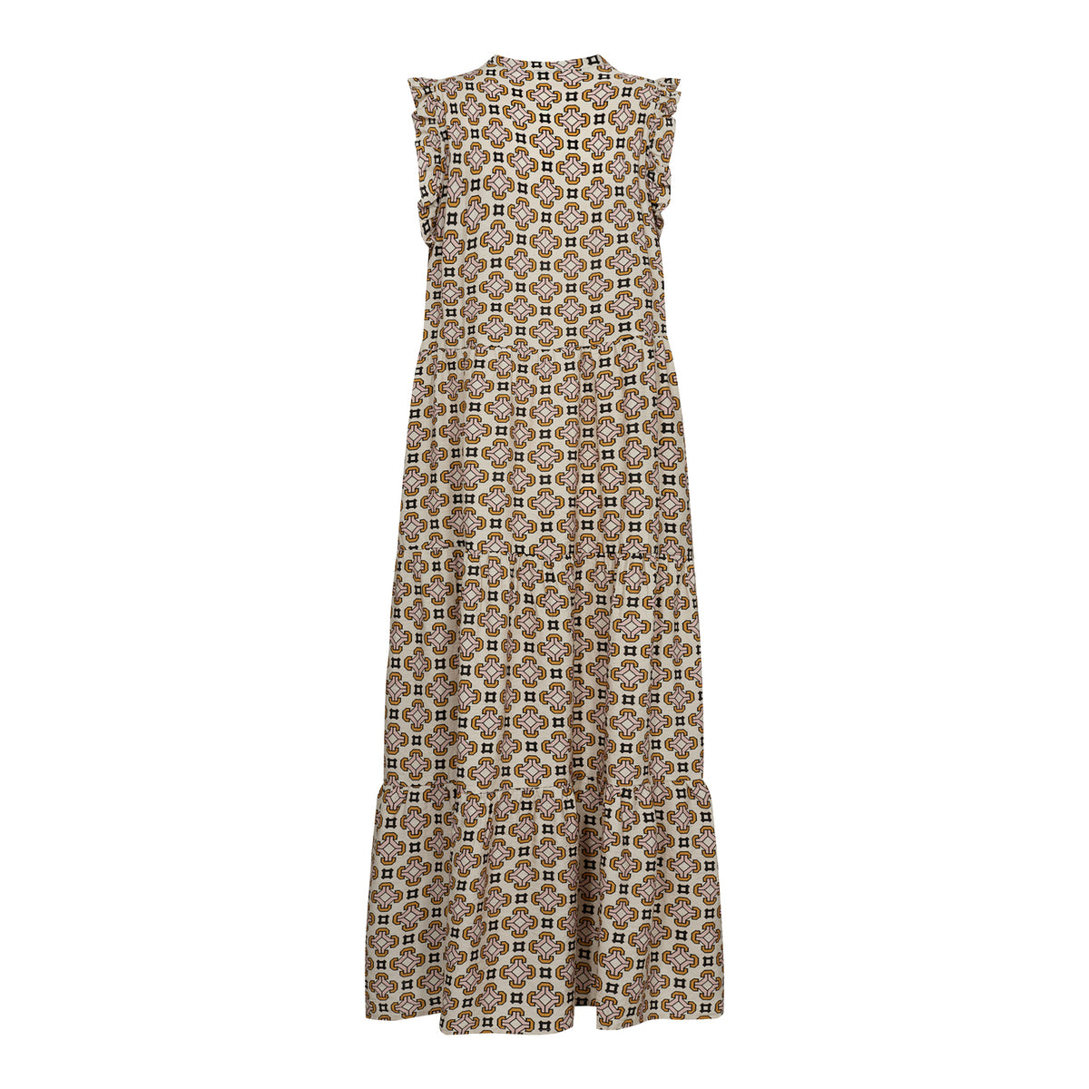 RanyaCC SS Floor Dress - Wit