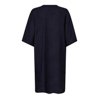 CarynCC Pleat Tunic Dress - Blauw