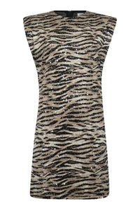 TigerCC Sequin Dress - Beige