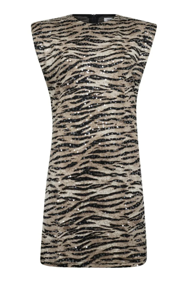 TigerCC Sequin Dress - Beige