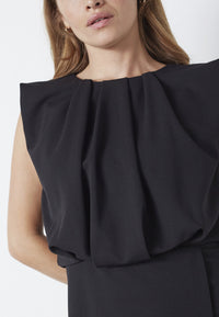 FalconCC Pleat Mini Dress - Zwart