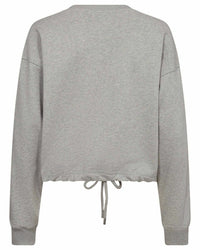 CleanCC Crop Tie Sweat - Grijs