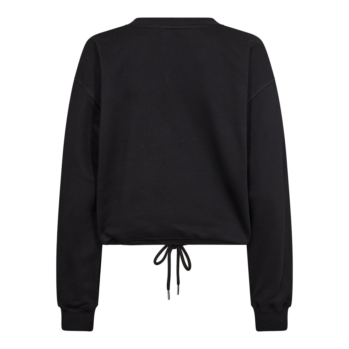CropCC Tie Stone Sweat - Zwart