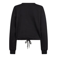 CropCC Tie Stone Sweat - Zwart
