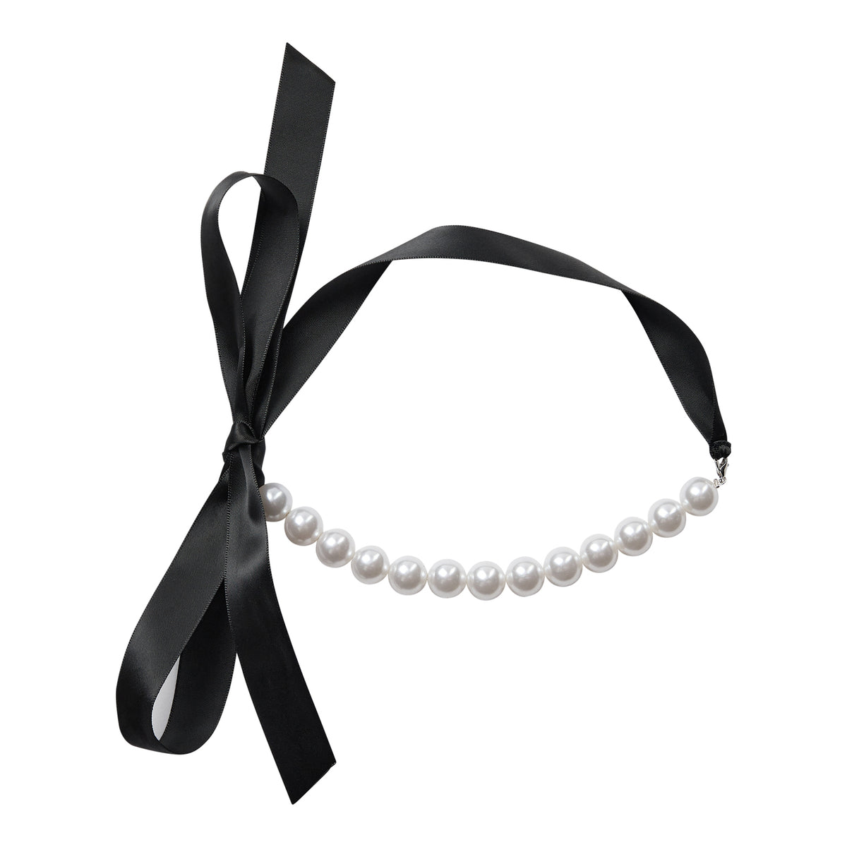 PearlCC Choker Necklace - Wit