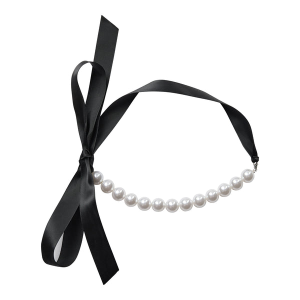 PearlCC Choker Necklace - Wit