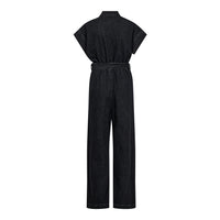 PancyCC Zip LL Jumpsuit - Zwart